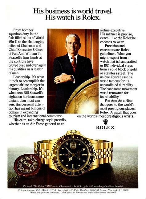 rolex commercials from the past.